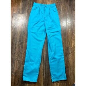 Vintage Tour de France Turquoise Cargo Pants 80's Utility Pants